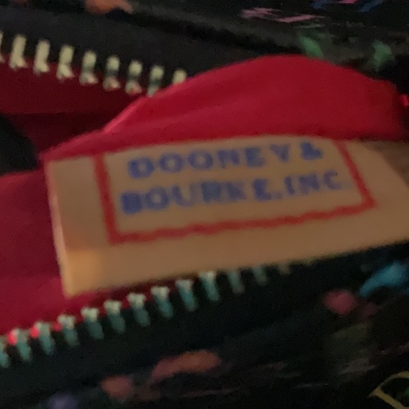 Dooney & Bourke Multicolor Logo Satchel - Picture 5 of 5